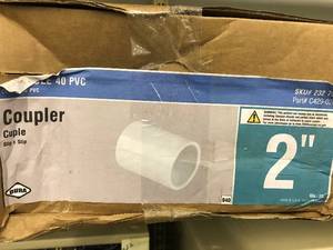 Schedule 40 PVC Coupler