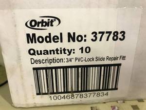 Orbit 34 PVC Lock Slide Repair Fitt