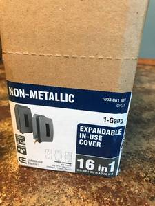 Non-Metallic Expandable in use Cover
