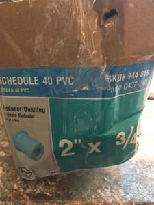 Schedule 40 PVC Reducer Bushing