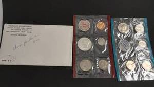 lot 25 image: 1968 u.c.. Bureau Of The Mint 10 Coins