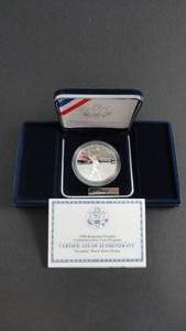 lot 56 image: 2006 Scientist Proof Silver Dollar