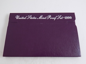 lot 96 image: 1990 United States Proof Set 5 Coins