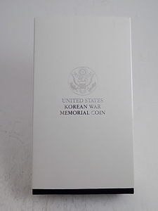 lot 101 image: 1991 Korean War Memorial Proof Silver Dollar