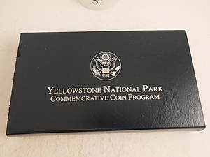 lot 102 image: 1999 Proof Silver Dollar Yellowstone National Park