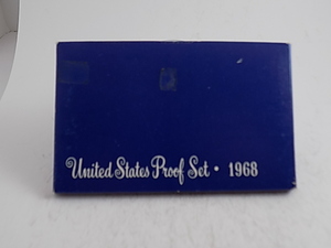 lot 105 image: 1968 US Mint Proof Set 5 coins