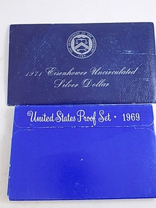 lot 107 image: Silver Dollar & Proof Set