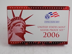 lot 134 image: 2006 US Mint Proof  10 Coin Set   Mint S     With Certificate of Authenticity