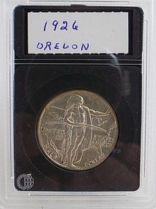 lot 140 image: 1926 Oregon Trail Memorial Half Dollar