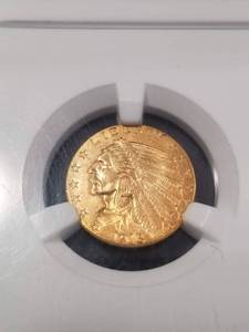 1913 US $2.50 GOLD LIBERTY MS61 NGC