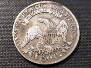 1833 US BUST HALF DOLLAR