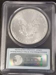 2012 AMERICAN SILVER EAGLE 1 TROY OZ. .999 FINE SILVER MS70 PCGS FIRSTSTRIKE