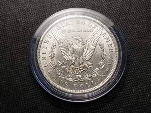 1883-O MORGAN SILVER DOLLAR BU IN AIRTITE