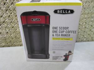 lot 8 image: Bella One Scoop One Cup Coffee & Te...