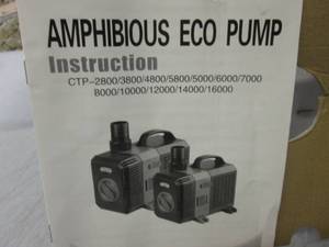 lot 26 image: Amphibious Eco Pump  FS...