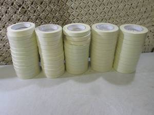lot 100 image: 61 Rolls of Masking Tape 34 x 60 ...