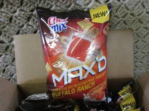 lot 106 image: Case of 8 Bags Chex Mix Buffalo Ran...