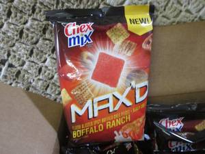 lot 113 image: Case of 8 Bags Chex Mix Buffalo Ran...