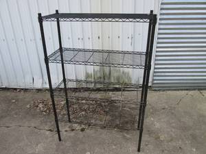 lot 118 image: Adjustable Metal Shelf 54 x 36 x ...