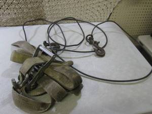 lot 125 image: Strap Down and Cable with Hooks  CS...