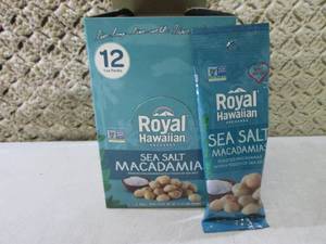 lot 163 image: Box of 12 Bags of Royal Hawaiian Ma...