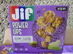 lot 175 image: Jif Power Ups Apple Cinnamon Creamy...