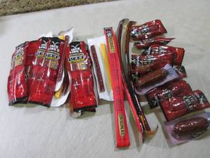lot 203 image: Assorted Jack Links Snack Sticks  C...