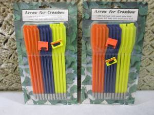 lot 206 image: 2 Packs of ABS Crossbow BoltsArrow...