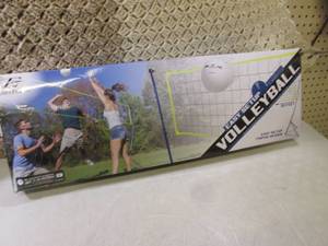 lot 218 image: East Point Easy Setup Vollyball Net...
