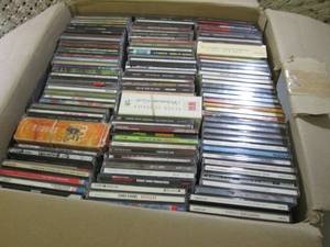 lot 234 image: Box Full of CDs  A-1...
