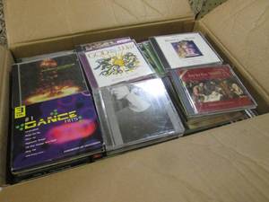 lot 237 image: Box Full of CDs  A-2...