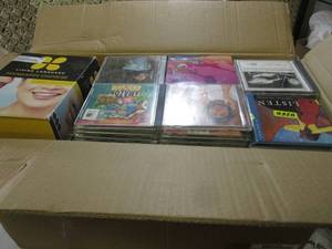 lot 240 image: Box Full of CDs  EC1...