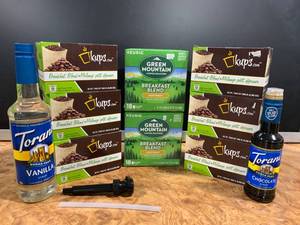 lot 3 image: LOT of K-Cups for Keurig Coffee Machines  Flavored Syrup
