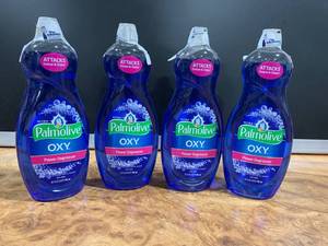 lot 7 image: Lot of 4 Palmolive Oxy Dish Soap
