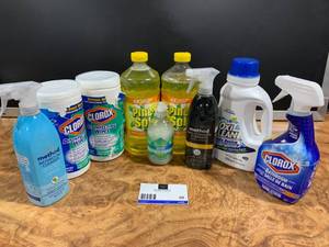 lot 20 image: Mixed Lot of 9 Cleaning, Soap and Laundry Products
