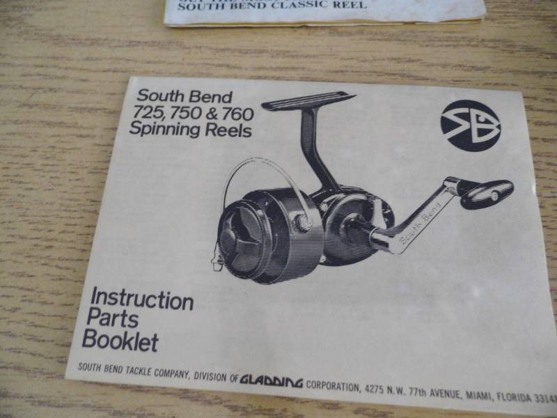 South Bend Fishing Reel, May #1 - New Items - Liquor Collectibles - Hand  Carved Fish - Household and MORE!