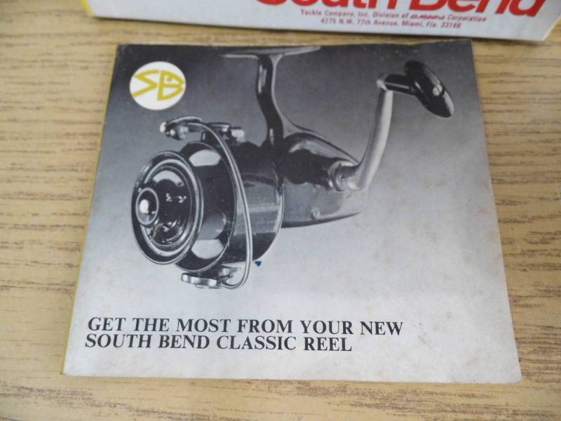 South Bend Fishing Reel  May #1 - New Items - Liquor Collectibles