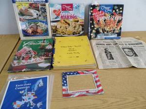 Cookbooks - Newspaper - Coins