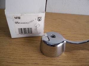 Lot of 12 Chrome Lever Handles