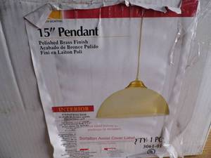 Brass Pendant Light