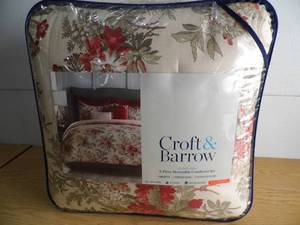 Croft & Barrow 5 Pc Comforter Set