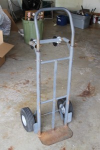 lot 50 image: Two Wheel Steel Hand Truck  Cart  Dolly