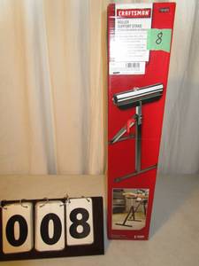 lot 8 image: Craftsman Roller Support Stand