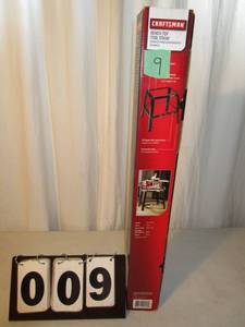 lot 9 image: Craftsman Bench Top Tool Stand