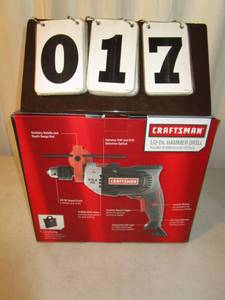 lot 17 image: Craftsman 12 Hammer Drill