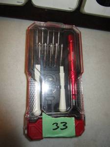 lot 33 image: Craftsman 16 pc Smart Phone Repair Tool Kit