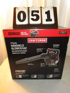 lot 51 image: Craftsman Hand Held BlowerVac