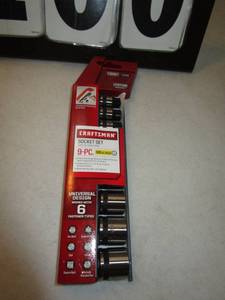 lot 100 image: Craftsman Socket Set - Metric