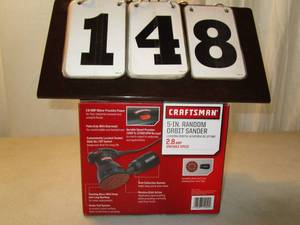 lot 148 image: Craftsman 5 Orbital Sander