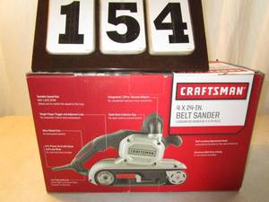 lot 154 image: Craftsman Belt Sander